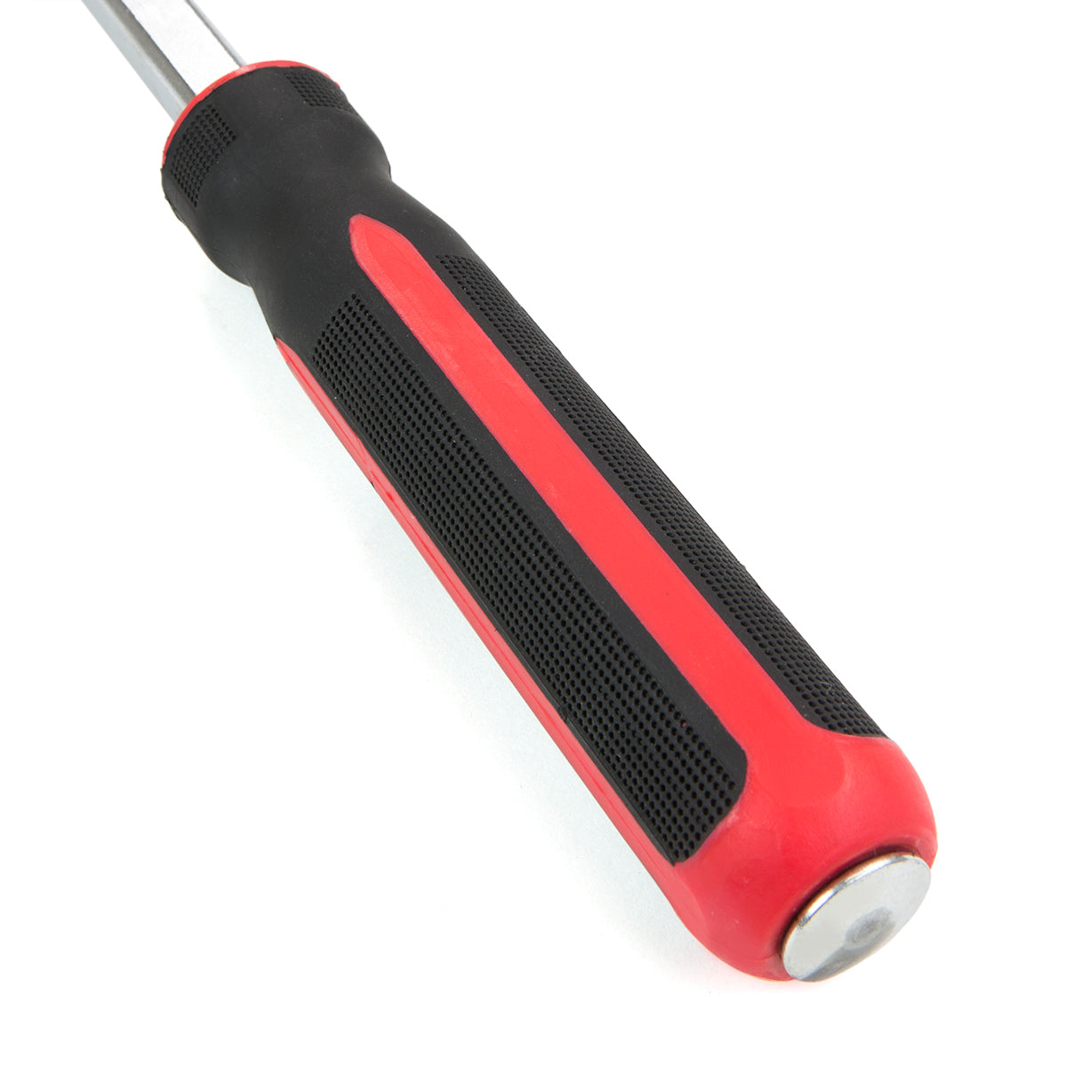 Stark USA 36" Jumbo Go-Through Bent Tip Pry Bar Heavy Duty with Padded Handle