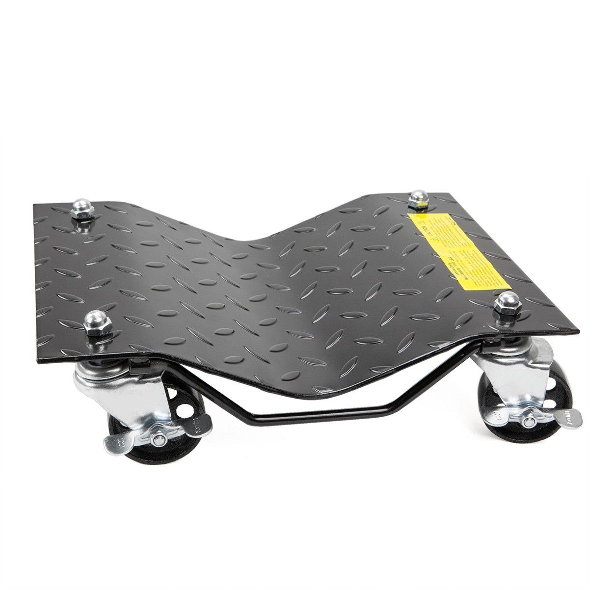 XtremepowerUS 2-Pieces Auto Dolly Car Dolly Wheel Tire 12" x 16" Skate 3,000lbs