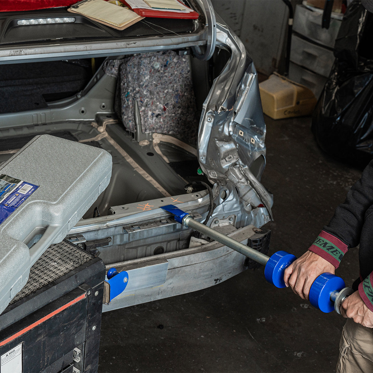 XtremepowerUS Slide Hammer Dent Puller 13LBS Auto Body Dent Repair Bearing Axel