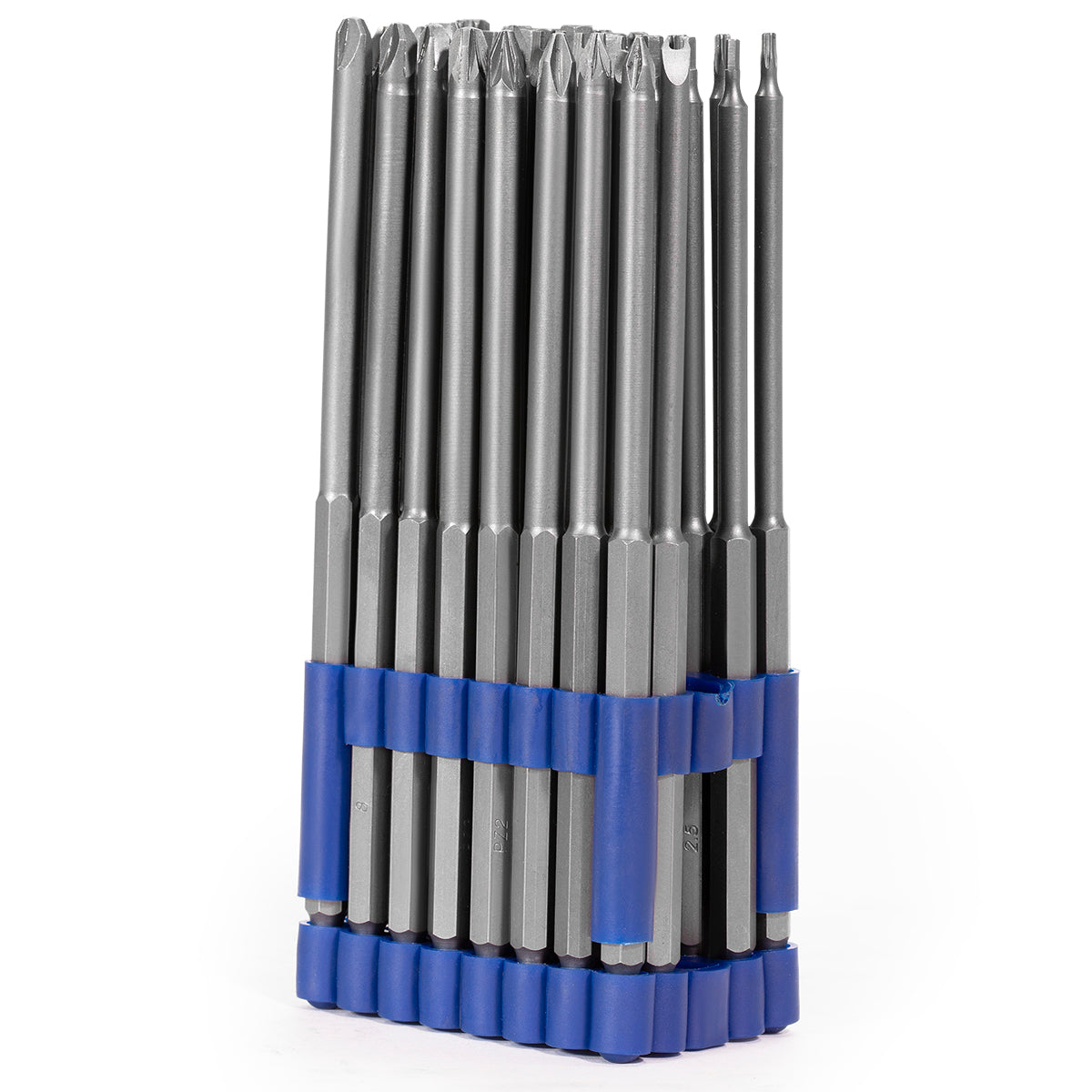 XtremepowerUS 32pc Extra Long Security Bit Set Tamper Proof Torx Star Tri Wing