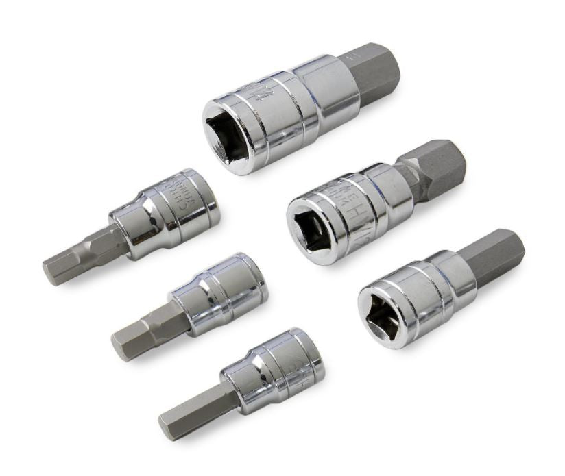 XtremepowerUS 13pc MM Metric Hex Allen Wrench Bit Socket Tool Chrome Vanadium