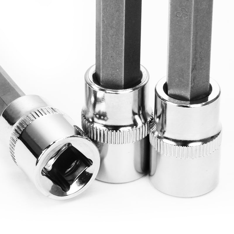 10 PC XZN TAMPERED 12 POINTS TAMPERED PROOF TRIPLE SQUARE SPLINE BIT SOCKET