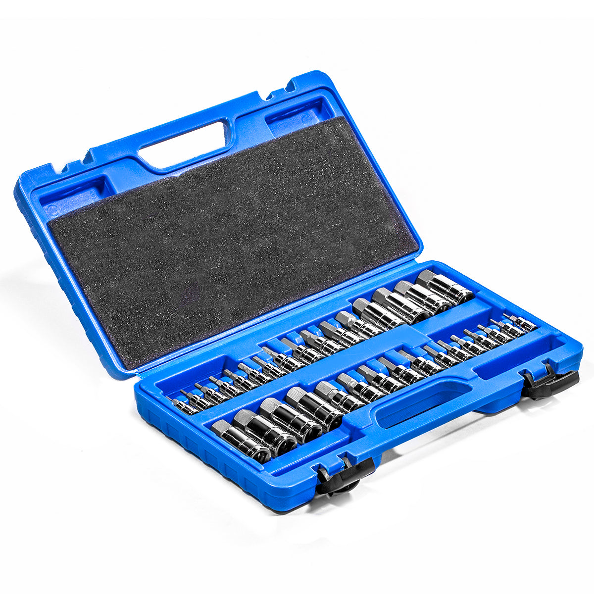 Stark USA 32PC Master Allen Wrench Bit Kit Hex Key For Ratchet Socket Tool SAE