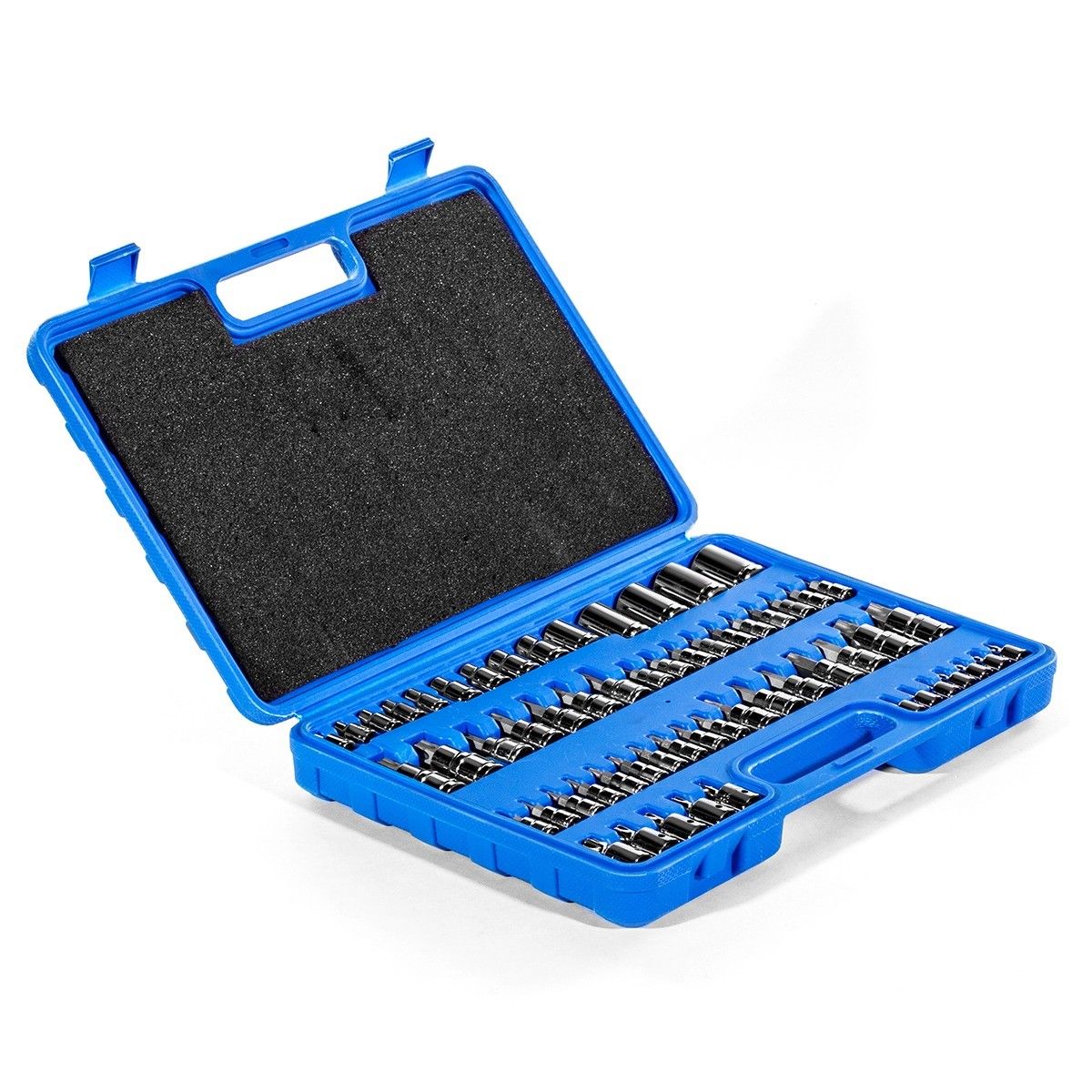 XtremepowerUS 60pc Master Socket Tamper Proof Security Bits Plus External Star