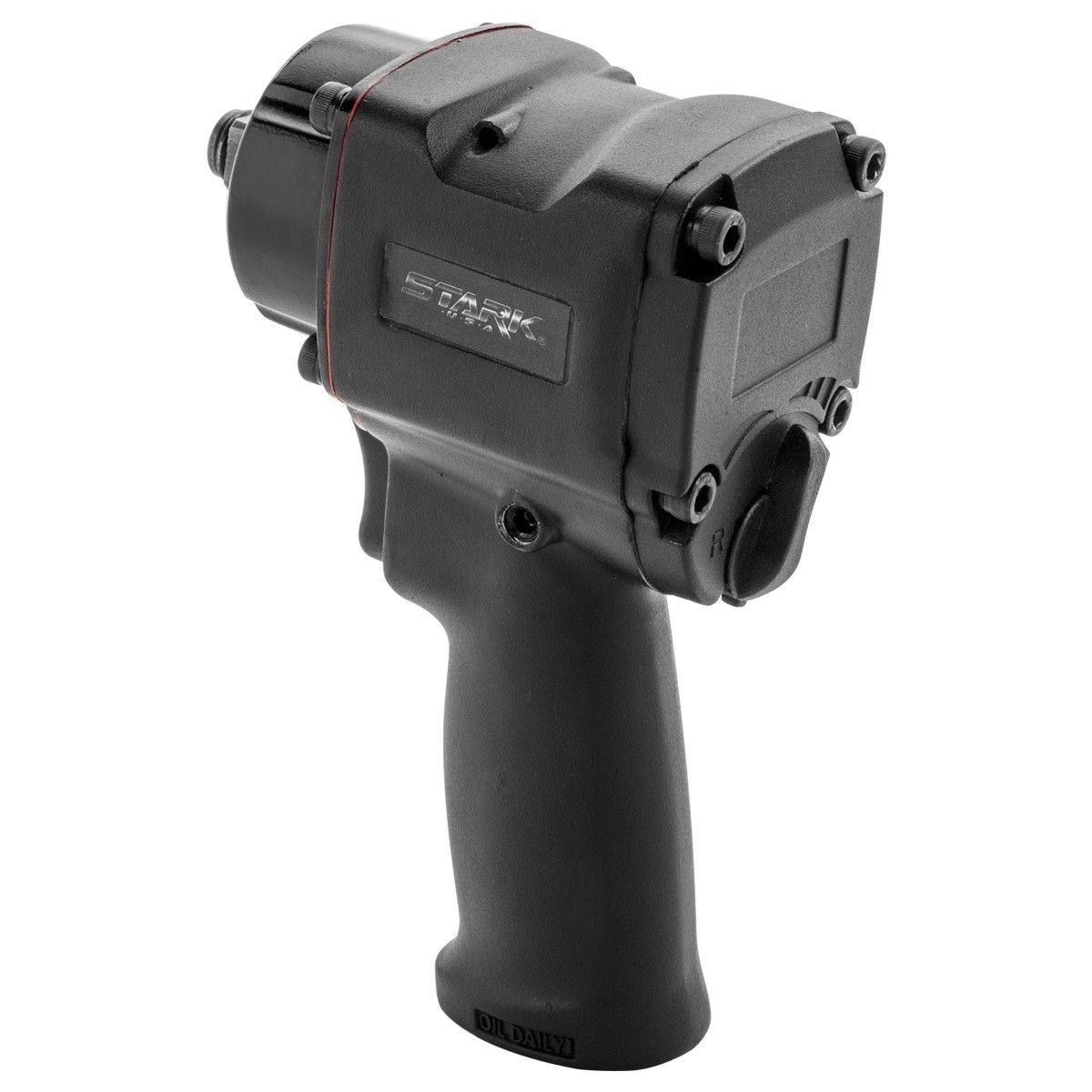 Stark USA 1/2" DR Drive Air Impact Wrench Composite Pneumatic 500 ft/lb Torque