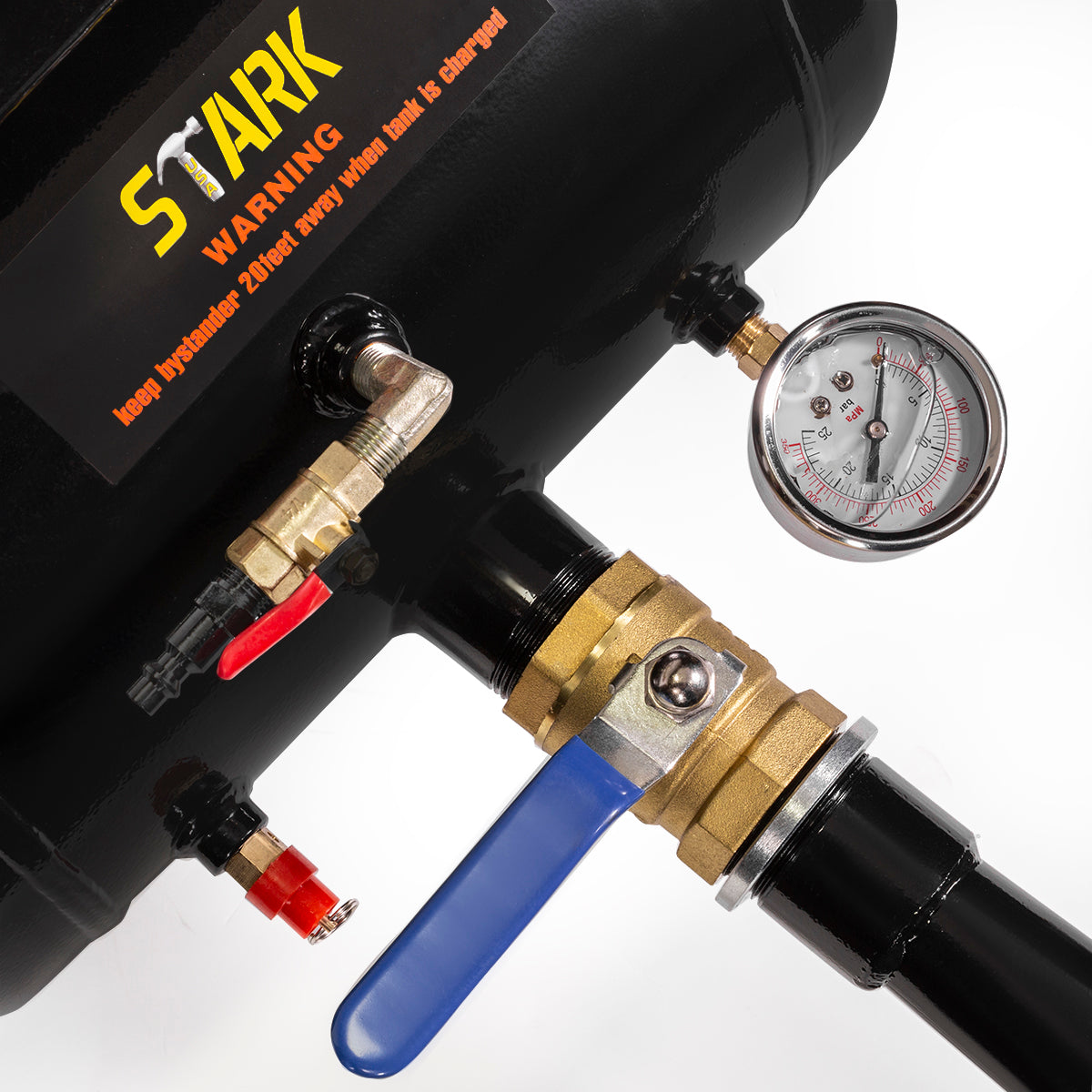 XtremepowerUS 5 Gallon Air Tire Bead Seater Blaster Tool Seating Inflator Truck