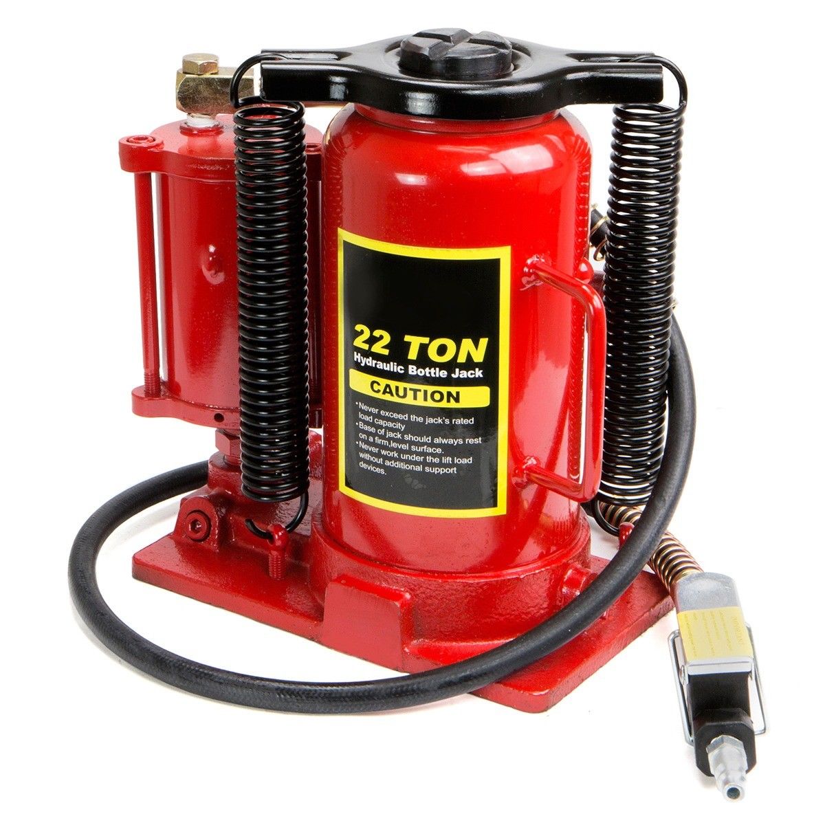 Stark USA 44000lb Air Hydraulic Bottle Jack 22 Ton Manual Auto Repair w/ Handle