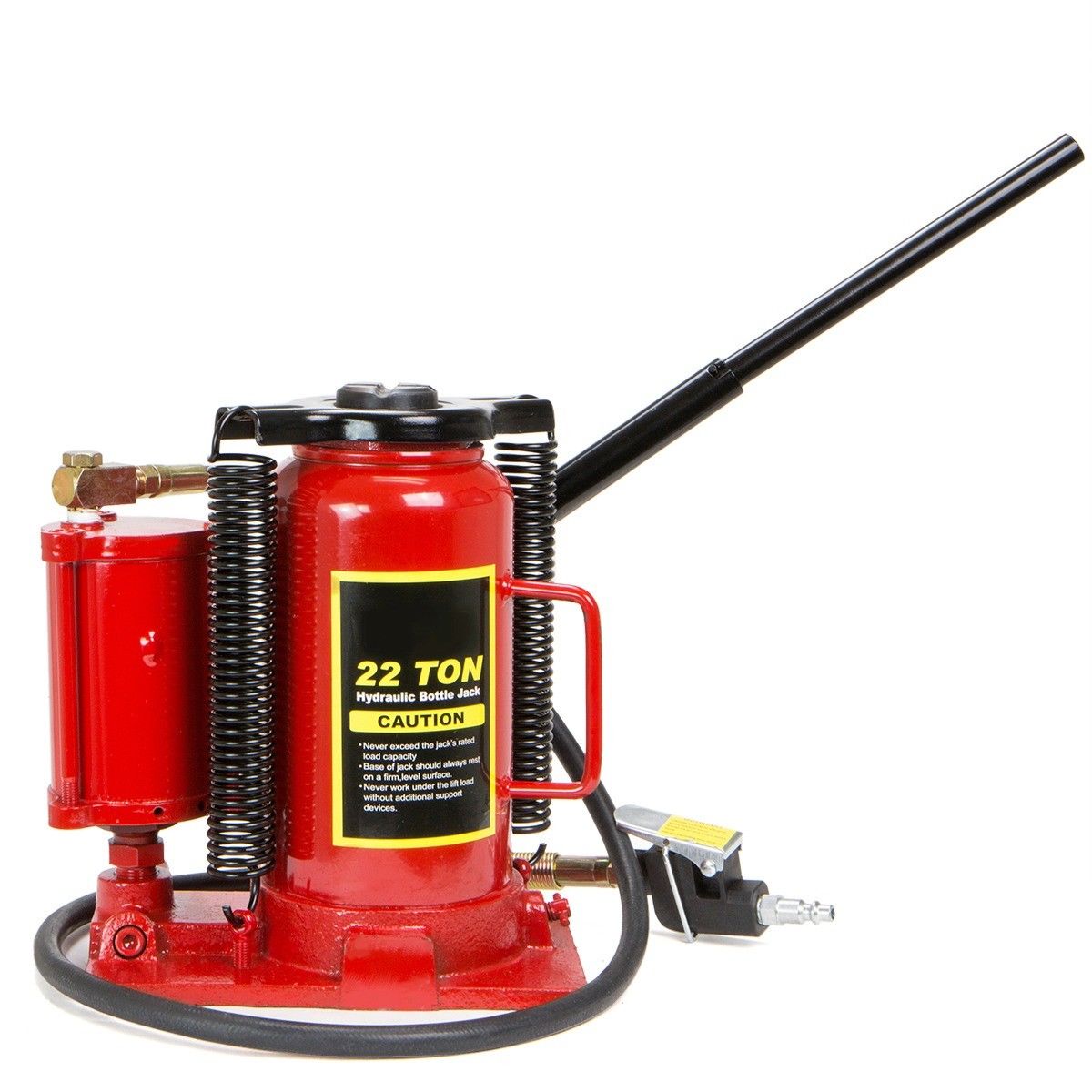 Stark USA 44000lb Air Hydraulic Bottle Jack 22 Ton Manual Auto Repair w/ Handle