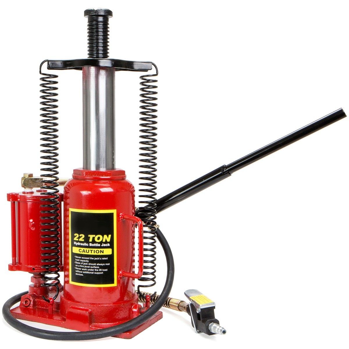 Stark USA 44000lb Air Hydraulic Bottle Jack 22 Ton Manual Auto Repair w/ Handle