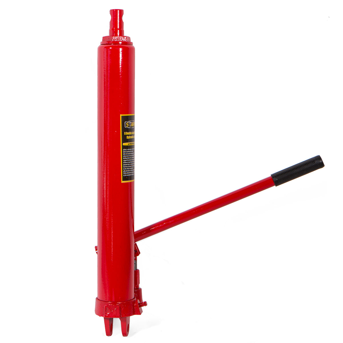 Stark USA 8 ton Long manual Hydraulic Ram Jack Double Pump Engine Lift Cherry