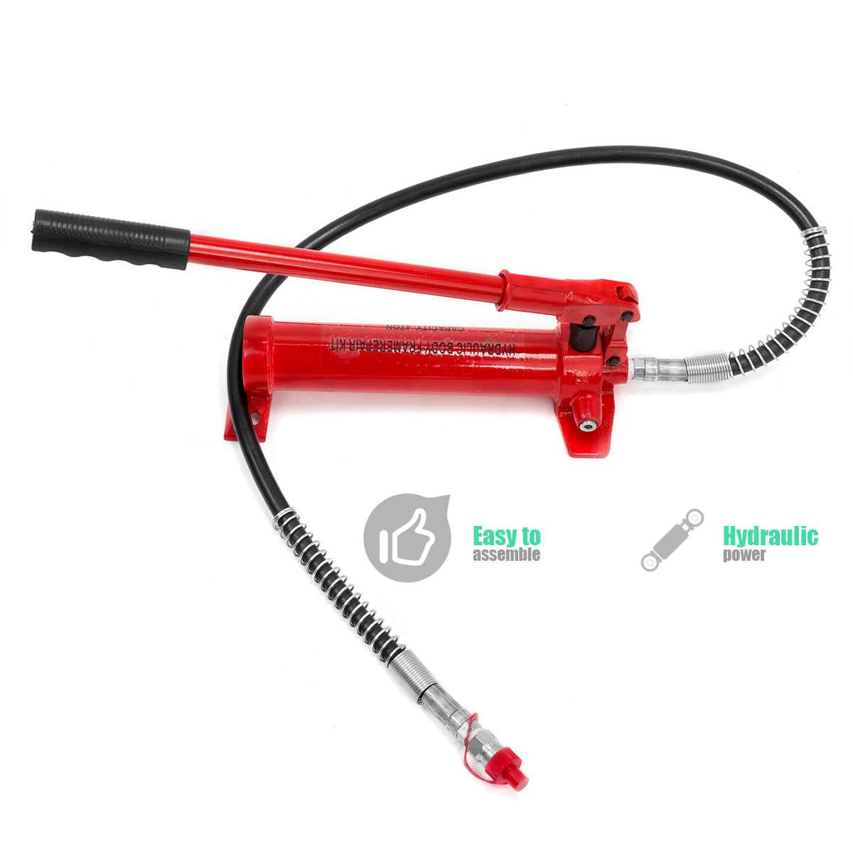 XtremepowerUS 4 Ton Porta Power Body Frame Repair Kit Hydraulic Spreader Kit