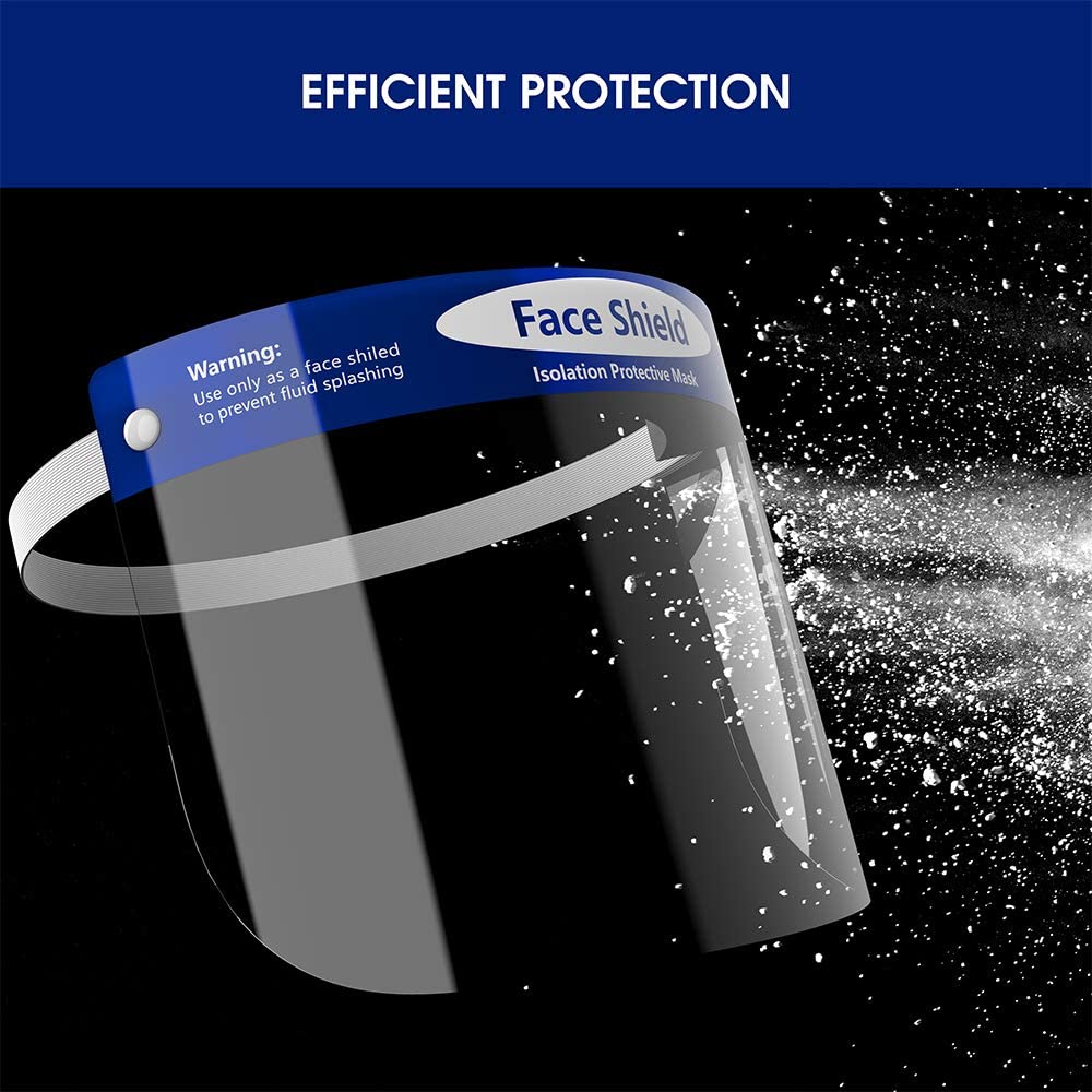 NEW Safety Full Face Shield Clear Protector Work Industry Dental Anti-Fog