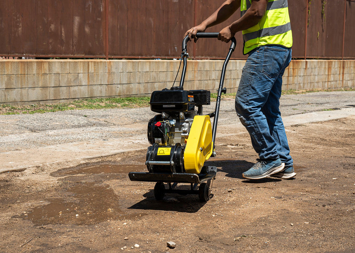 Stark USA 7.0hp Walk-Behind Vibratory Plate Compactor Rammer 212cc EPA Engine