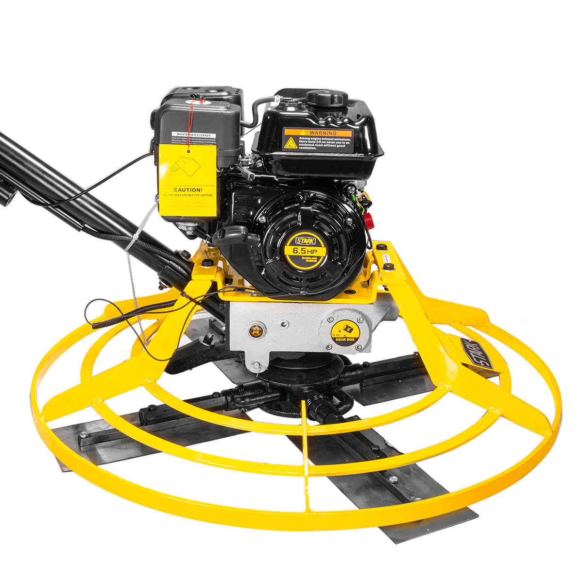 Stark USA 5.5HP Walk-Behind 196cc Gas Trowel Concrete Cement Surface Smooth EPA