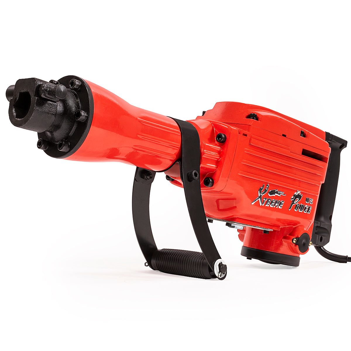 XtremepowerUS 2200W Electric Demolition Jack Hammer Breaker w/ Chisel Set Case