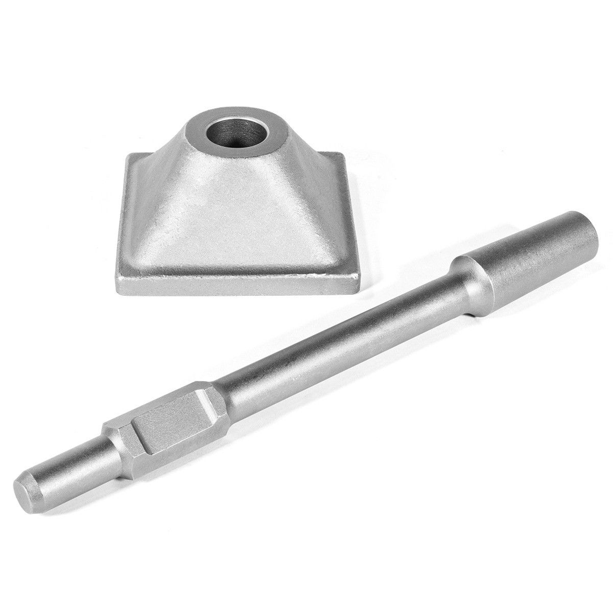 XtremepowerUS Dirt Soil Tamper Plate for 1-1/8" Shank Demolition Concrete Bit