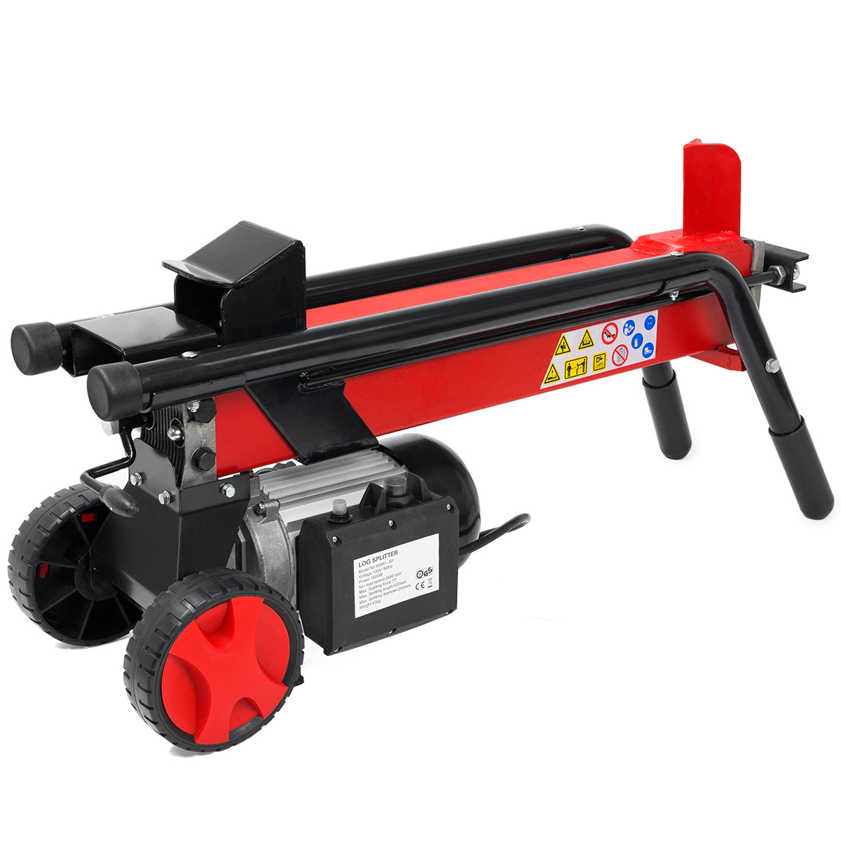 Stark USA 15amp Electric Hydraulic Log Splitter 7-Ton Firewood Splitting Machine