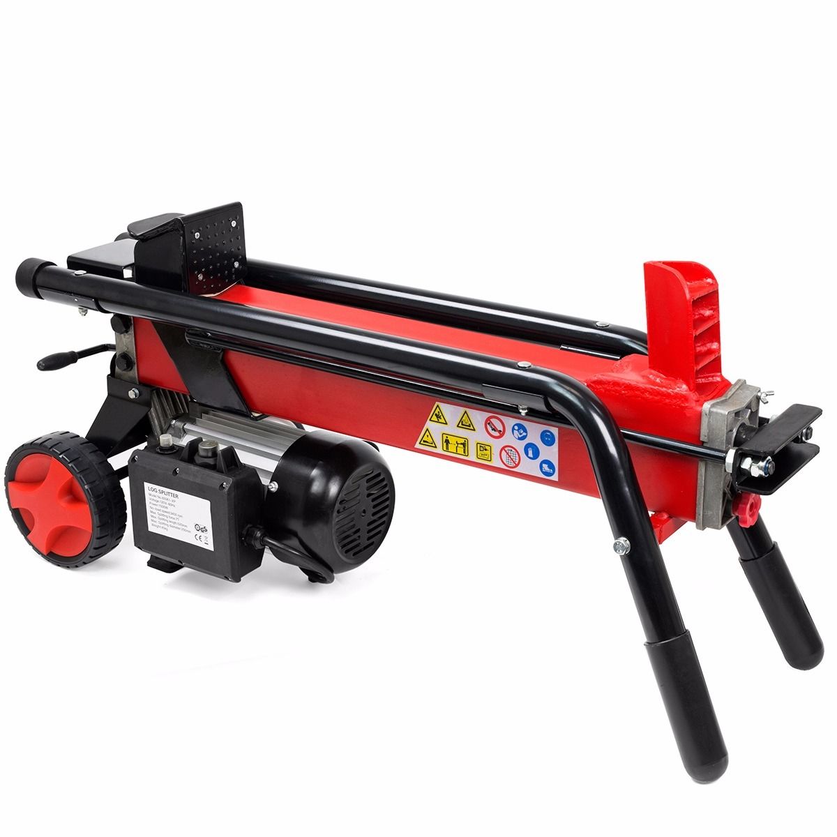 Stark USA 15amp Electric Hydraulic Log Splitter 7-Ton Firewood Splitting Machine