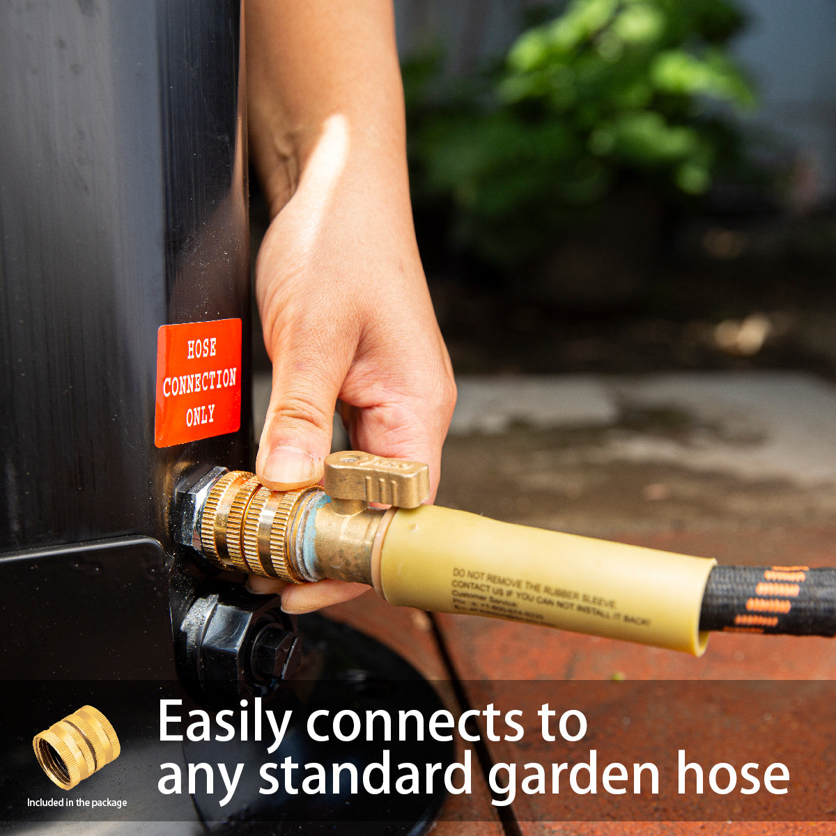 XtremepowerUS 2-Section Solar Heated Shower Garden Backyard Poolside Beach Pool