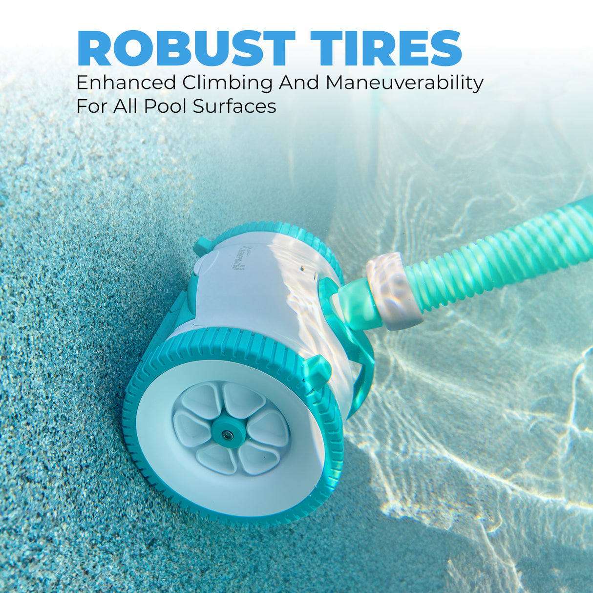 Automatic Suction Pool Cleaner Include Hose Wall Climb for Inground Swimming Pool