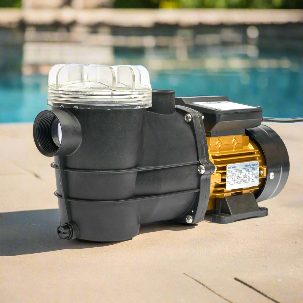 XtremepowerUS 3/4 HP High Flo for Above Ground Swimming Pool Pump w/ Strainer
