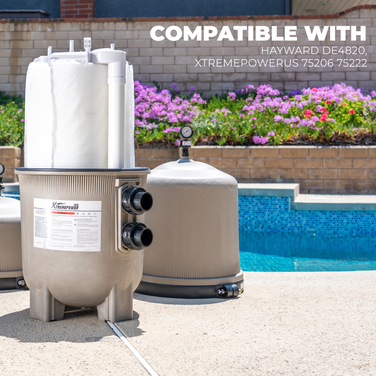 XtremepowerUS 60 Sq.ft DE Filter Grids Replace Unicel FS-2005, PFS3060, Filbur FC-9550, Hayward Pro-Grid DE6020 (DEX6000DA), MicroClear DE6000