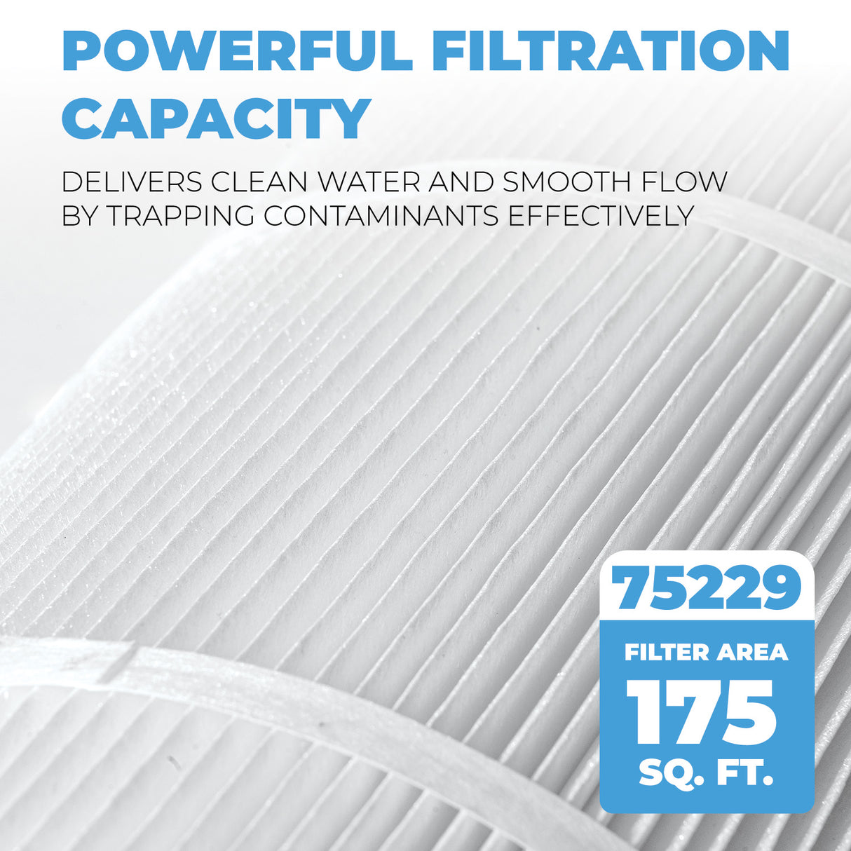 XtremepowerUS Pool Filter Replacement Cartridge 4x175 sq.ft 28-3/16" x 8-15/16"