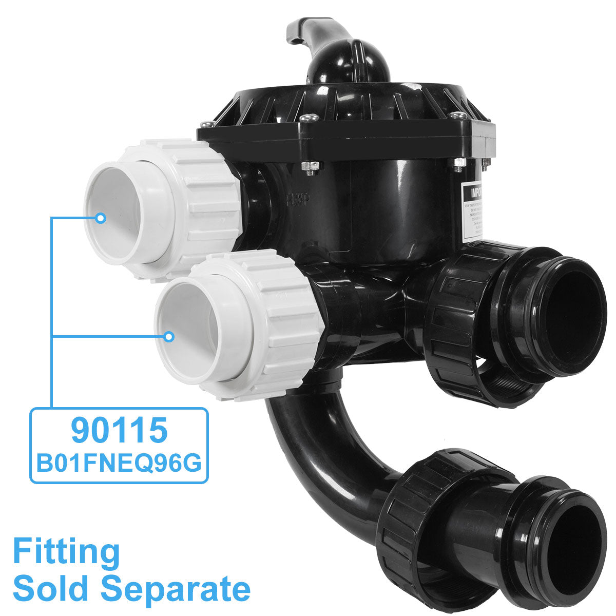 XtremepowerUS Replacement Multiport Valve SP0715XR50 DE Filters 75221 75222