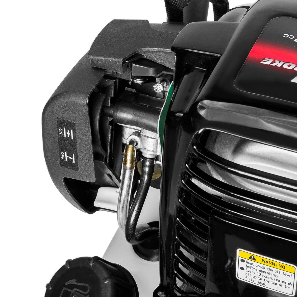 XtremepowerUS Gas-Powered Fence T-Post Driver Engine Gasoline Pile CARB w/ Case