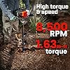 XtremePowerUS 52CC 2-Stroke Gas Powered Earth Auger, Post Hole Digger with 8" Bit