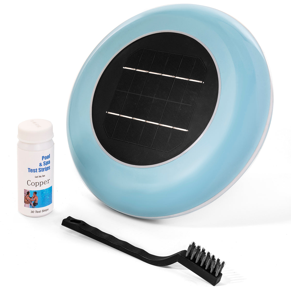 Solar Powered Pool Ionizer Reduce Chlorine for Above Ground or In-Ground Pool