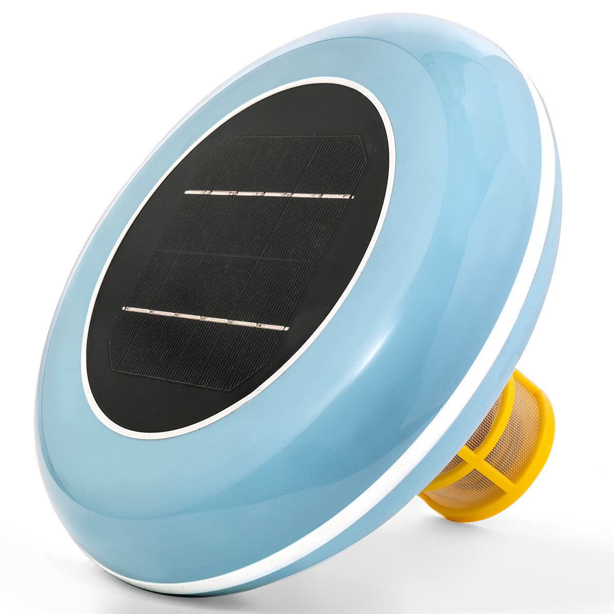 Solar Powered Pool Ionizer Reduce Chlorine for Above Ground or In-Ground Pool