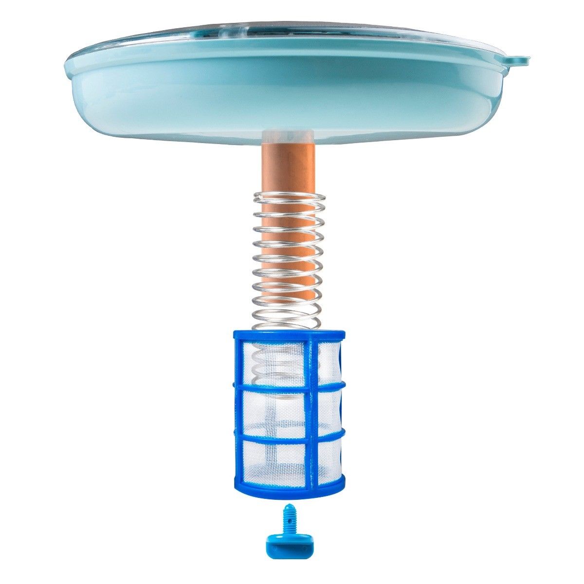 Solar Powered Pool Ionizer Reduce Chlorine for Above Ground or In-Ground Pool