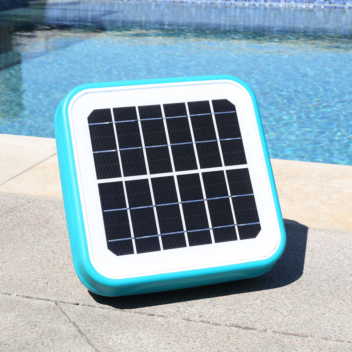 Solar Powered Pool Ionizer Reduce Chlorine Above Ground or In-Ground Pool
