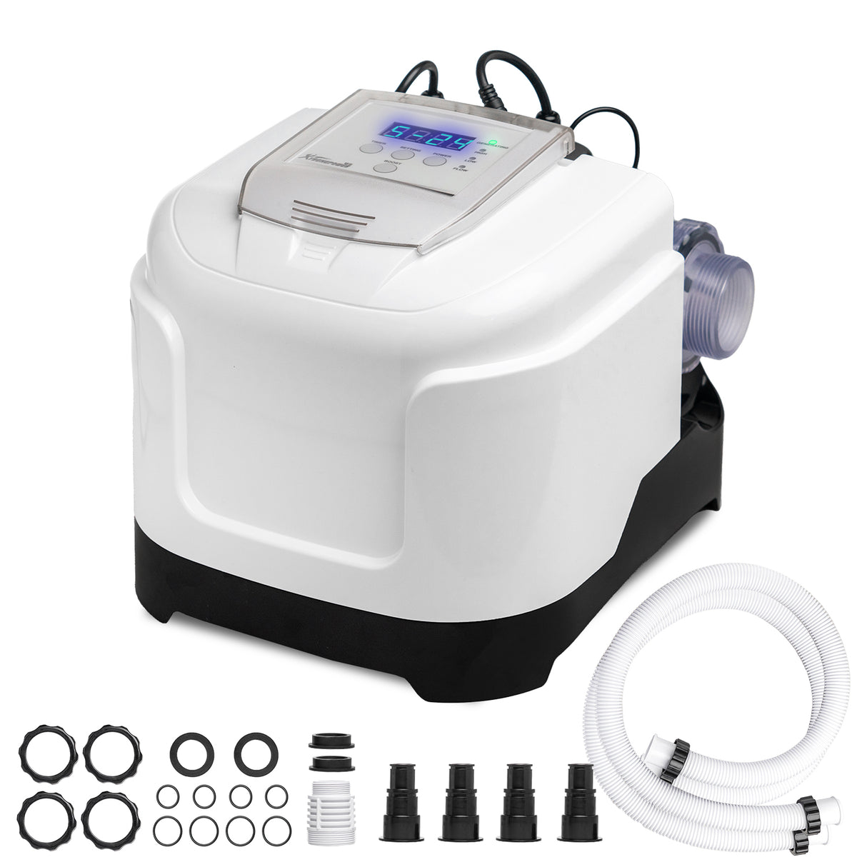 XtremepowerUS Salt water Pool Chlorine System 15,000 Above Ground Pools w/ E.C.O Salt Cell Generator