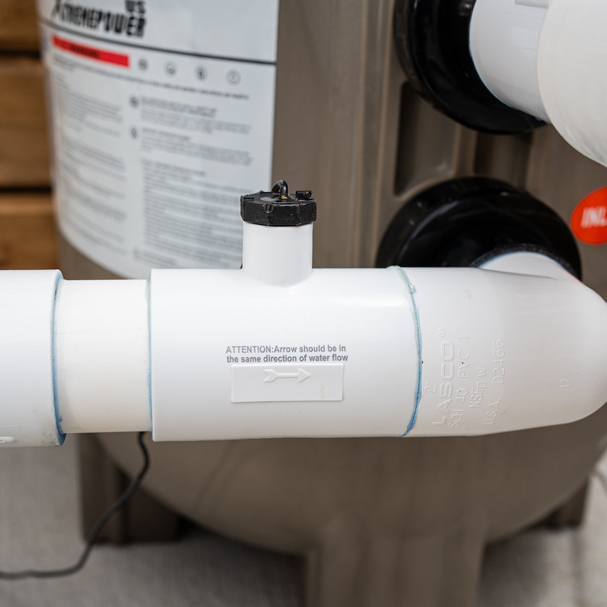 Pool Chlorine Generator System w/ Flow Switch and Salt Cell for 15k Gallon Pool