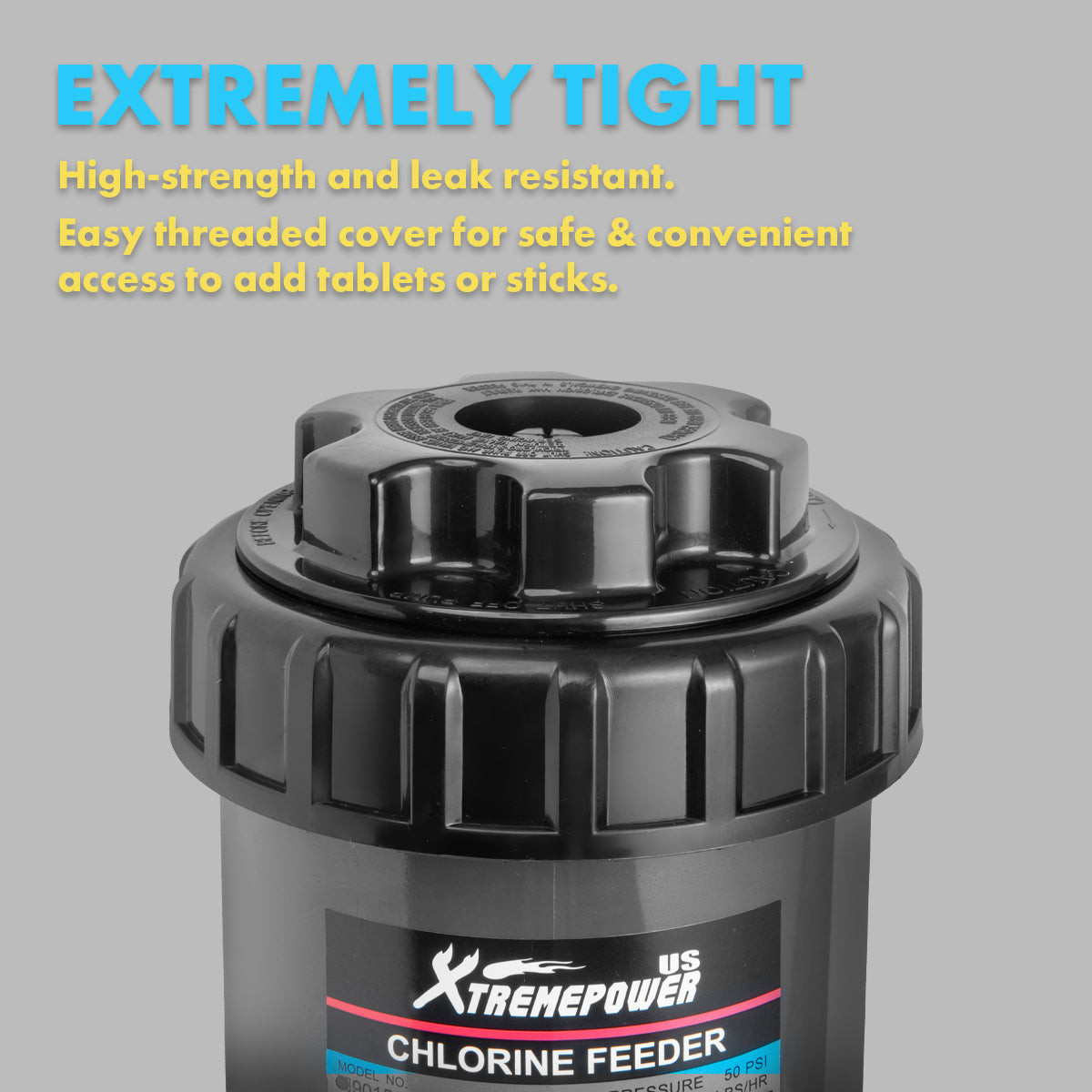 XtremepowerUS Automatic Chlorinator for Above Ground In-Ground Pool In-Line 9lbs