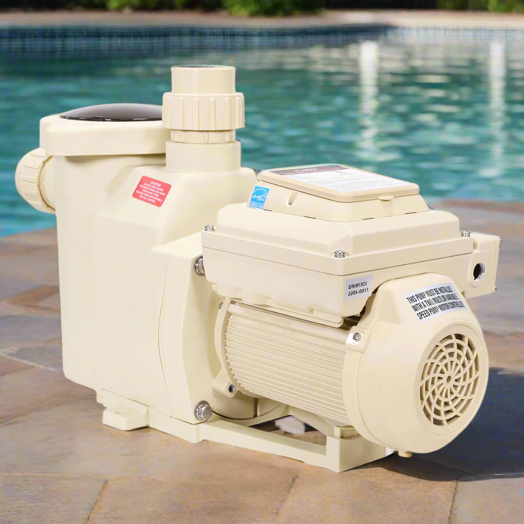 XtremepowerUS 3.0HP Variable Speed Swimming Pool Pump InGround Pool Motor 1.5/2"