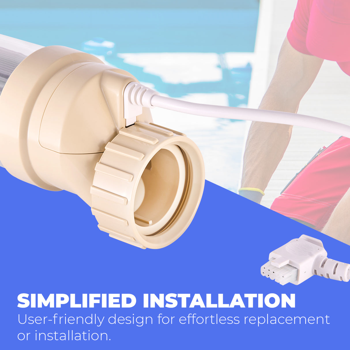 Universal Replacement Salt Chlorination Cell Plate Swimming Pool