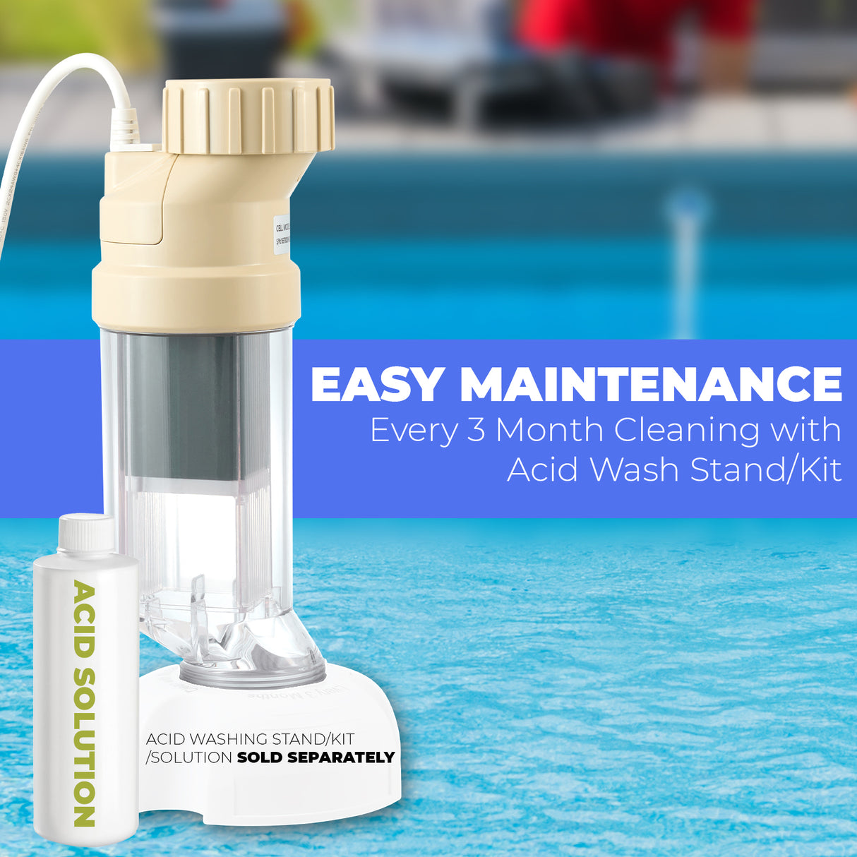 Universal Replacement Salt Chlorination Cell Plate Swimming Pool