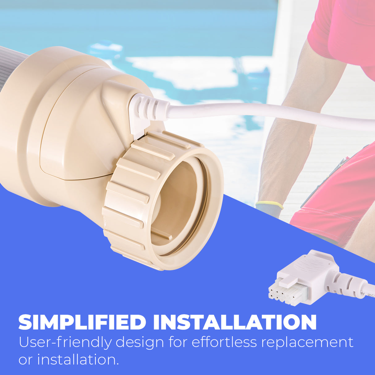 Universal Replacement Salt Chlorination 15 Cell Plate up to 40,000 Swimming Pool