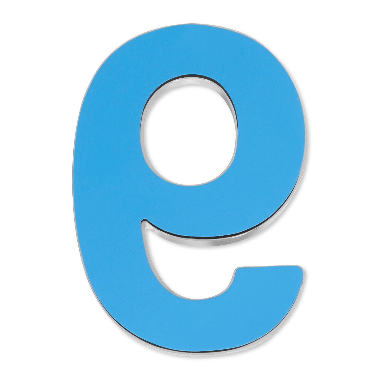 House Number (9) 4" Inch Bronze ABS Plastic Outdoor Apartment Mailbox