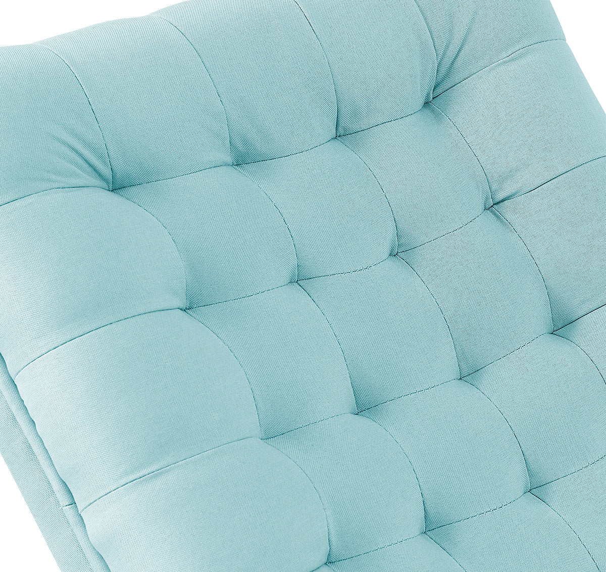 Barton Rocking Lounge Chair Relaxing Button Tufted Wood Leg W/ Footrest Stool