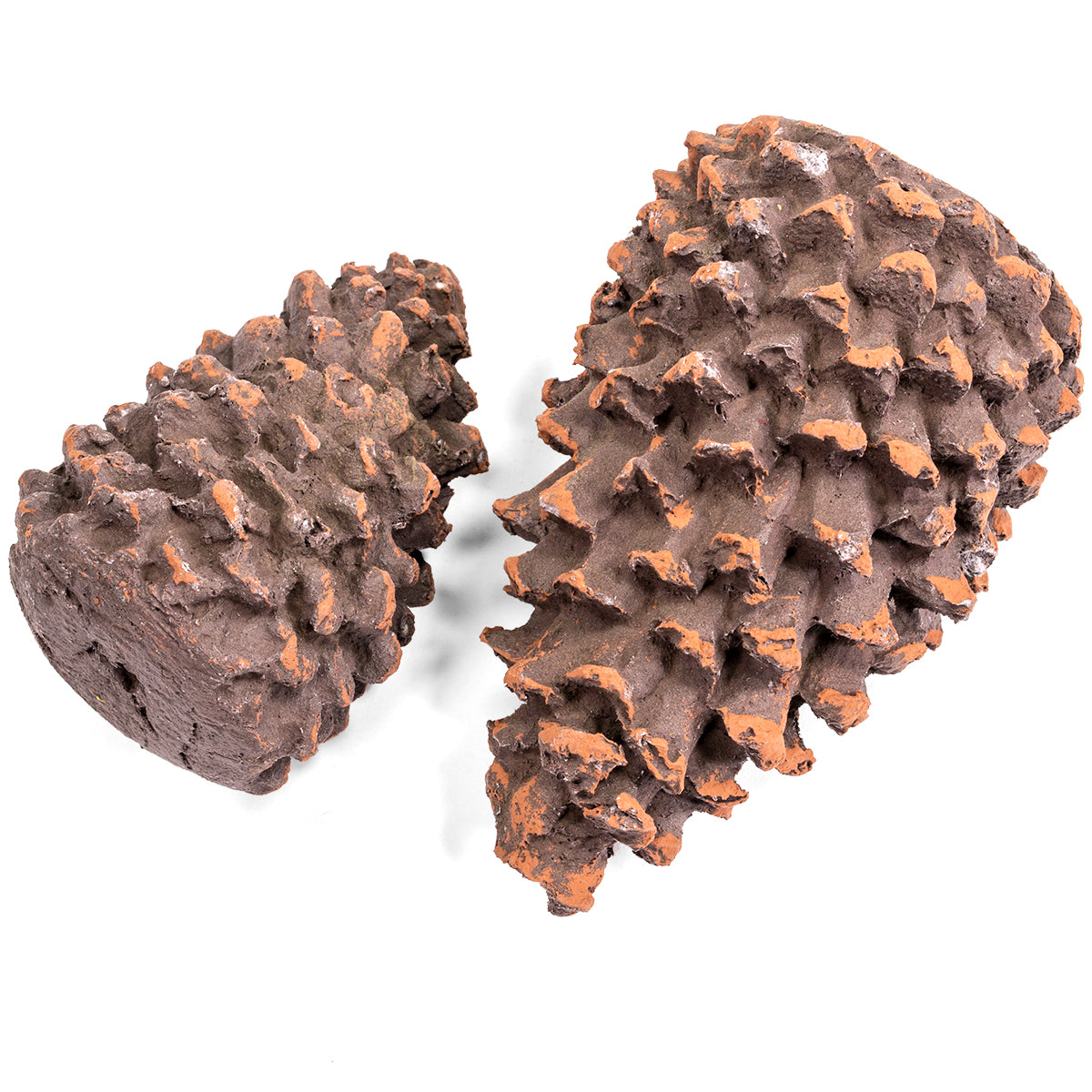 Barton Realistic Flame Large Ceramic Wood Realistic Flame Firepit Log Kit