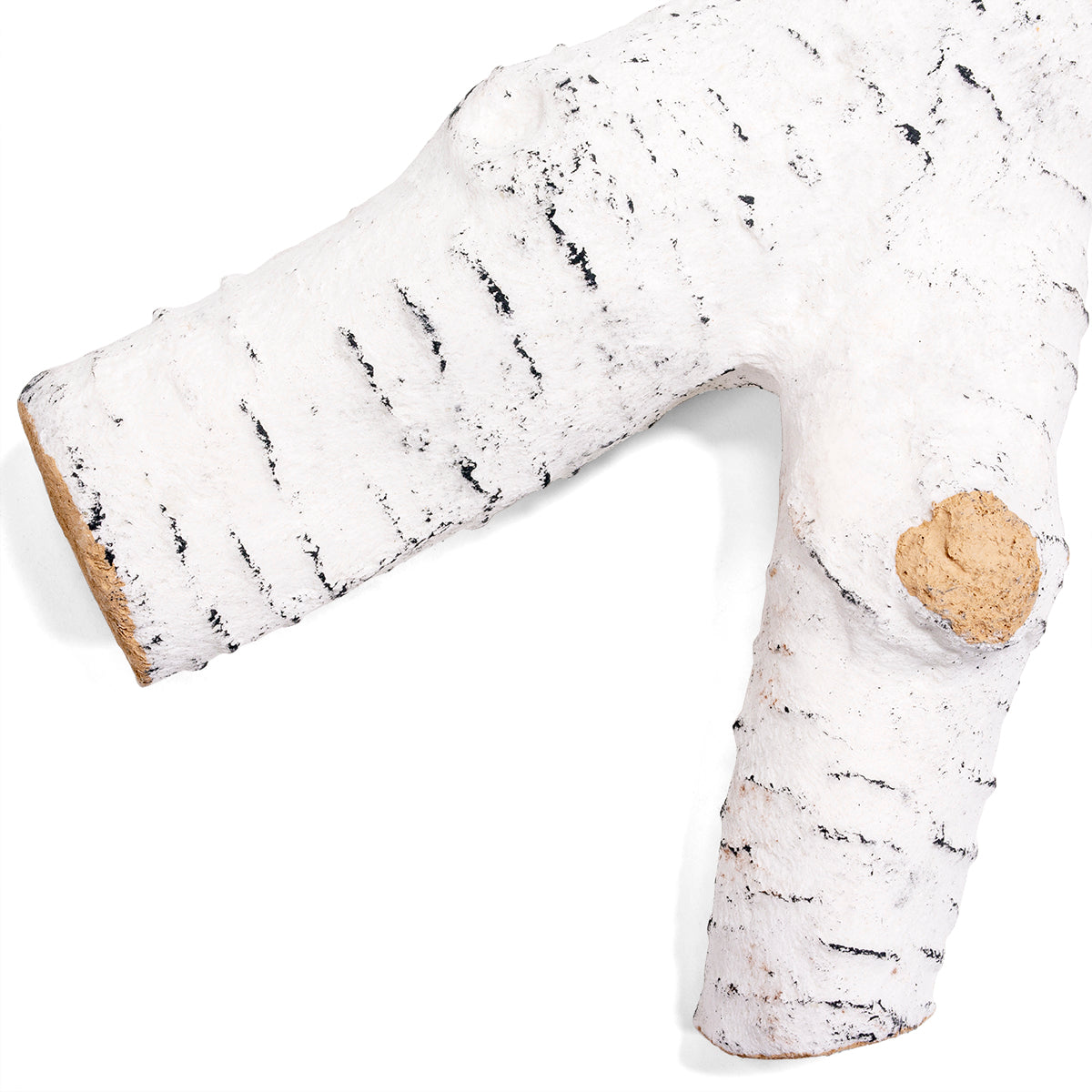 Barton Realistic Flame Large Ceramic Wood Realistic Flame Firepit Log Kit