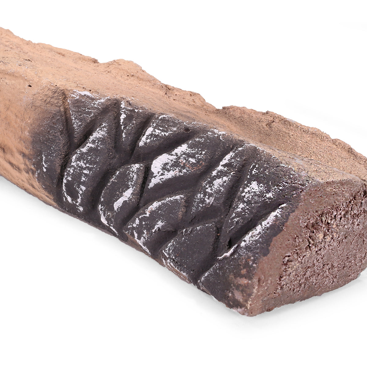 Barton Realistic Flame Large Ceramic Wood Realistic Flame Firepit Log Kit