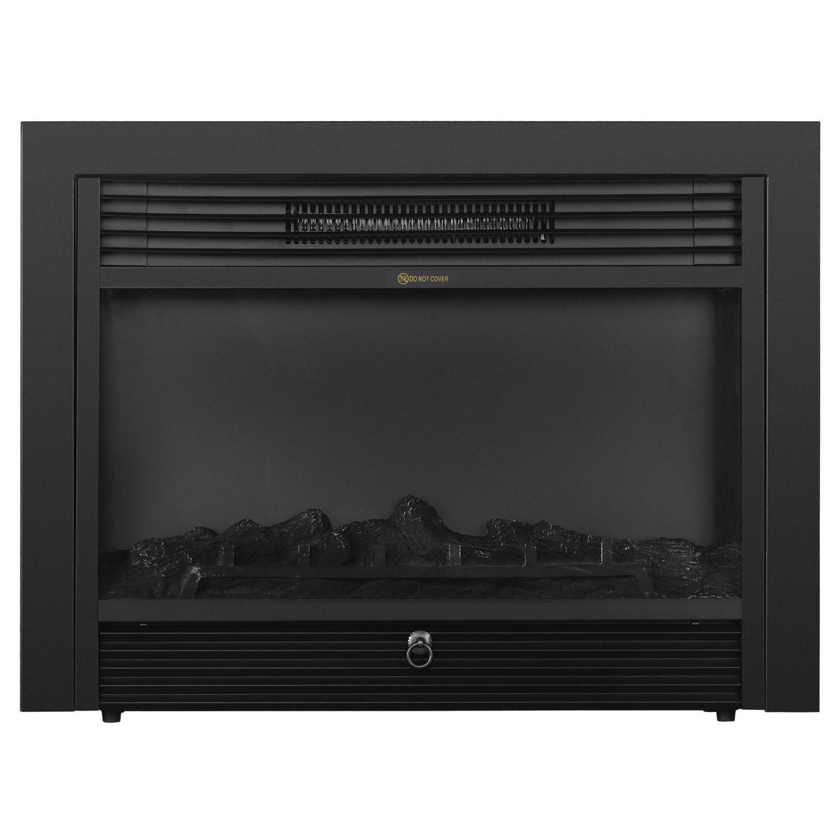 XtremepowerUS 1500W Electric Fireplace Insert Heater Adjustable Remote & Timer