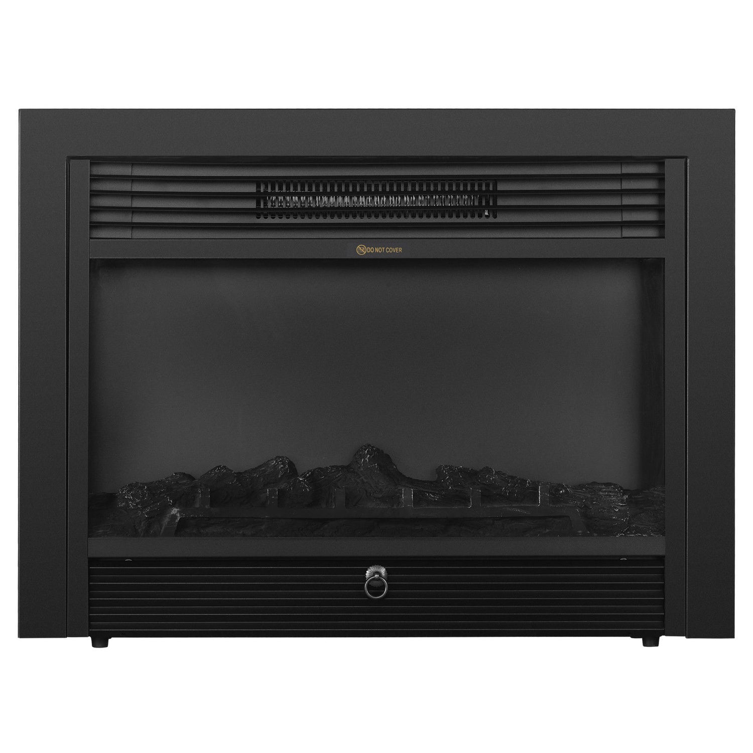 XtremepowerUS 1500W Electric Fireplace Insert Heater Adjustable Remote & Timer