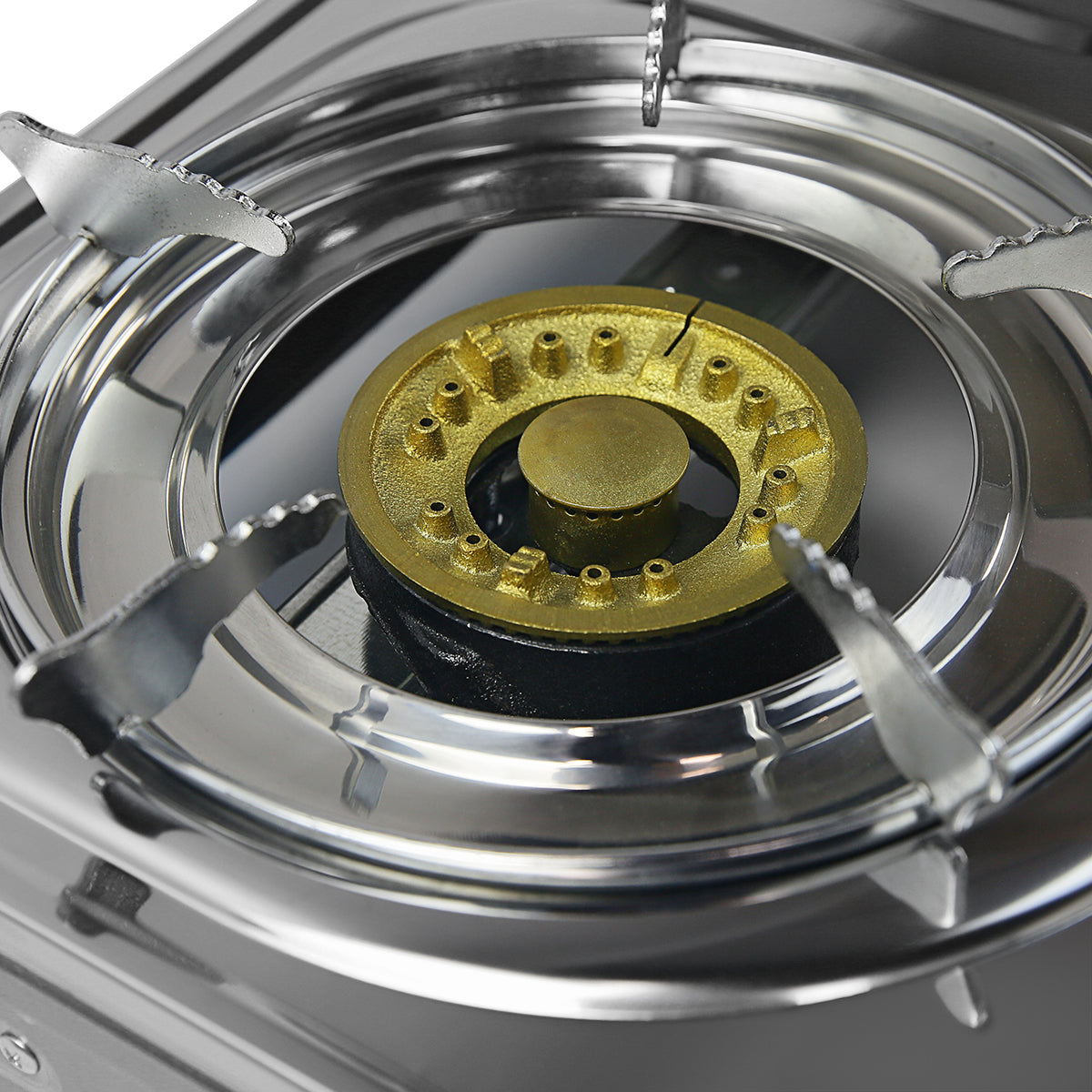 XtremepowerUS Outdoor Propane Portable 25,516 BTU 2-Burner Stove Auto Ignition