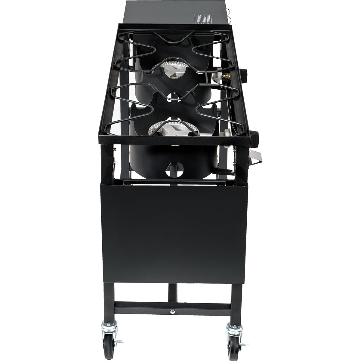 Barton 58,000 BTU Outdoor Propane Double Burner Stove Cooking Station BBQ Grill